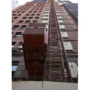 Low Noise Construction Material Hoist High Efficiency Strong Carry Capacity