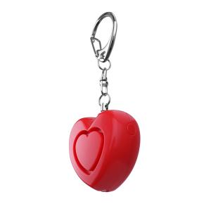 Self Defense Personal Keychain Alarm 140db Heart Shaped Security Safety