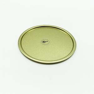 Wholesale 401# ETP BPA FREE Flat Bottom Metal Can Lids, customized thickess and coating, for canned food packing from china suppliers