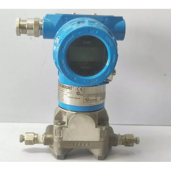 Rosemount 3051CA1A22A1JS1E8M6Q4Q8 Pressure Transmitter 30PSIA/2.1BARA