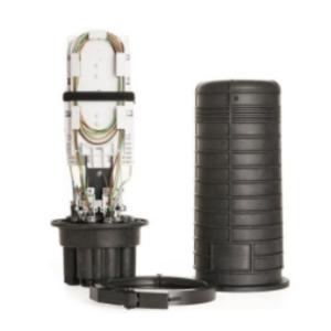 Max 6 Trays Installed PLC Splitter 1pc Fibre Optic Splice Closure Box Dome 96