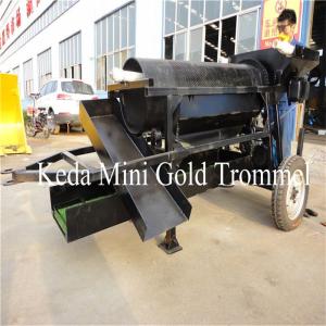 Movable 30TPH Gold Mining Machine Gold Mining Wash Plant Trommel