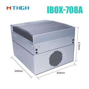 I3 6100T Quad Core Fanless Industrial Mini PC With 12V DC Power Supply And 64G