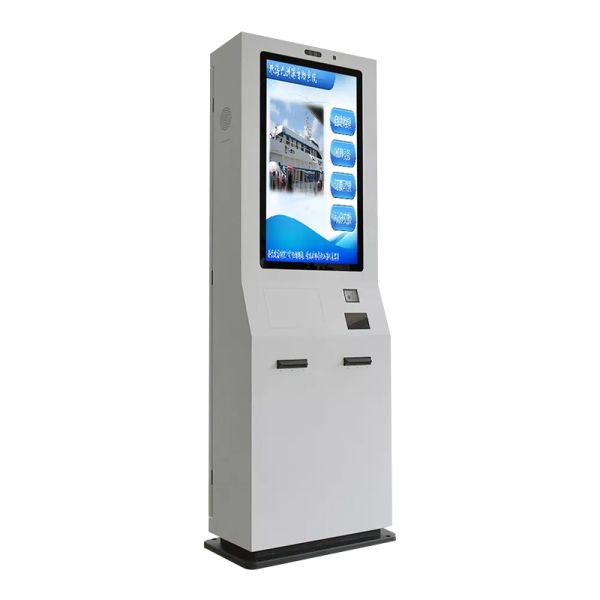 Queue Ticketing Receipt Printer Self Payment Kiosk Card Dispenser Machine 32