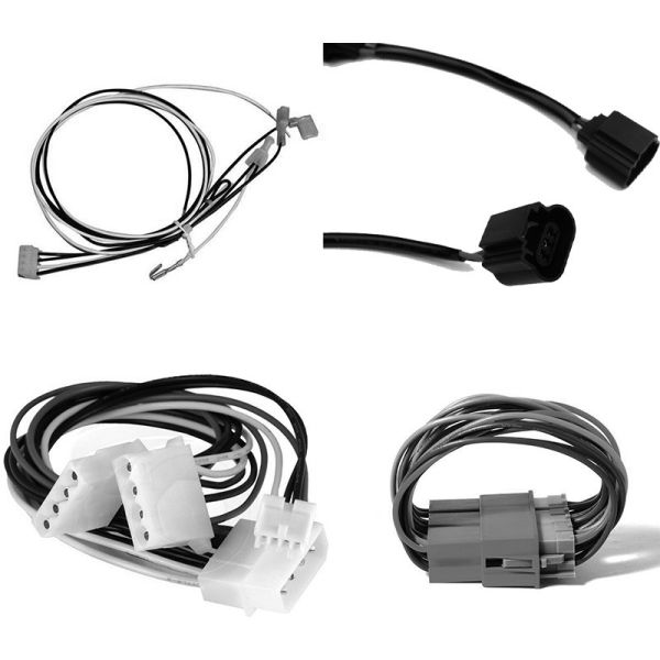 LED Strip Waterproof Wire Connectors with Custom Flat Cable and Various
