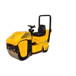 Anti Rust 1.1L Fuel Tank Double Drum Vibratory Roller Road Work Machinery