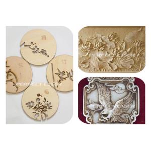 Round Shape Guide Rail CNC Plasma Cutter Three Platform Supported Air Plasma