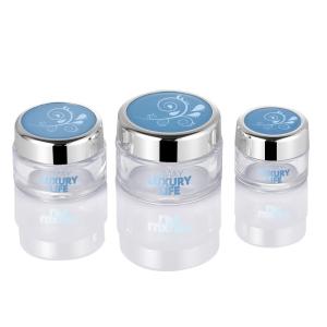 ODM Cream Packaging Jar , 15g Plastic Decorative Jars 40mm Width