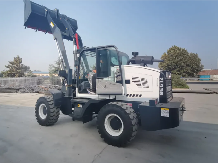 0.6M3 Bucket Front End Wheel Loader Machine For Construction Industry