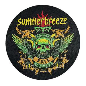 Custom Woven Garment Patch Laser Cut Edge With Unique Custom Design