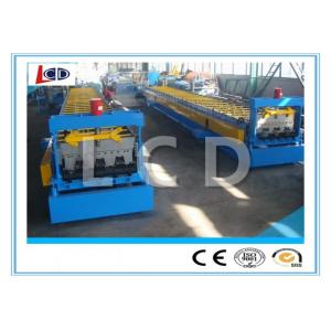 Floor Decking Sheet Metal Forming Machine PLC Control 9 Ton New Condition