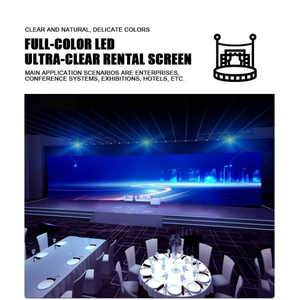 Outdoor LED Screen Concert Stage Background Video Wall