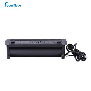 Wholesale Desktop Power Socket Hidden Multifunction Office Table European Plugs Outlet from china suppliers