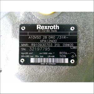 China Bosch Rexroth A10VSO10DR 52R-PPA14N00 Variable Displacement Hydraulic Pump on sale China Bosch Rexroth A10VSO10DR 52R-PPA14N00 Variable Displacement Hydraulic Pump on sale
