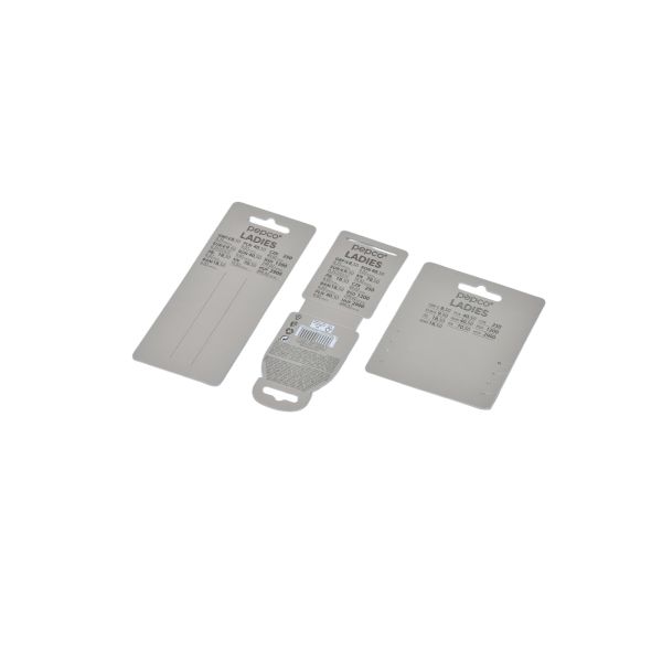 Quality Custom Size Recycled Paper Hang Tags Offset Printing For Garment Display for sale