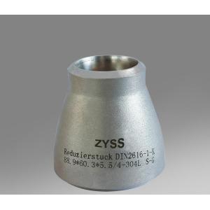 Eccentric Pipe Reducer Stainless Steel Pipe Fitting 304 / 316 Butt Weld
