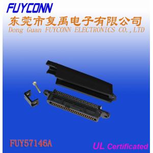 TYCO 90 Degree RJ21 50 Pin Female Centronic Champ IDC connector with plastic