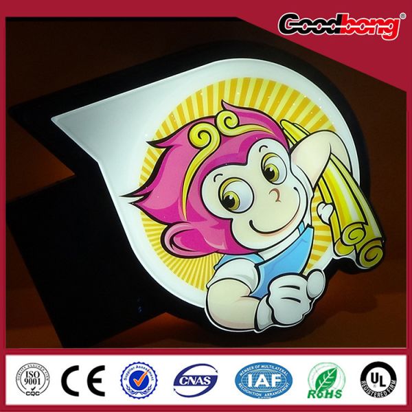 Export standard vacuum light AD led box for chain store;luxury quality cheap for