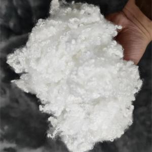 Bright Polyester Staple Fiber AA Grade With High Fiber Elongation