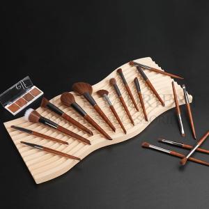 Brass Ferrule Face Makeup Tools 17pcs Multipurpose Makeup Brush Set