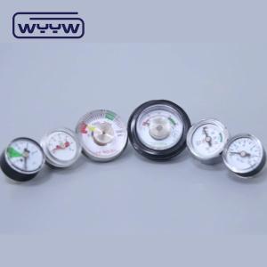 Analog Small Air Pressure Gauge Accuracy ±4% Scale Printed As Needed Display