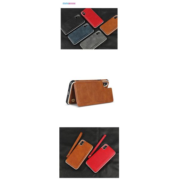 Top Grade Leather Wallet Phone Case for iPhone 13/14 Shockproof and Multi-functional