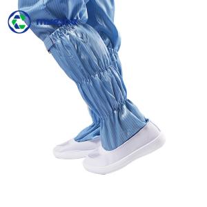 white mesh shoes ESD Booties PU Outsole ESD Boots Safety Shoes Cleanroom Clean