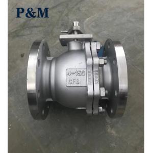 JIS10K stainless steel SCS13 2-PC ball valve