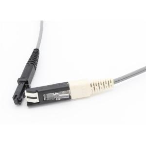MTRJ - VF45 OM2 Fiber Optic Patch Cord 5 Meters LSZH Beige PC To PC Polish