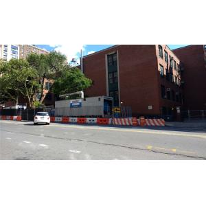 chain link temporary construction fence panels 6FT X 10F Mesh 2 3/8 " x 2 3/8" (