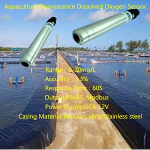 PPM RS485 fishpound electrode Optical Dissolved Oxygen Sensor