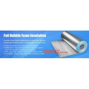 Construction Foam Foil Backed Heat Insulation Film, Thermal Raidant Barrier