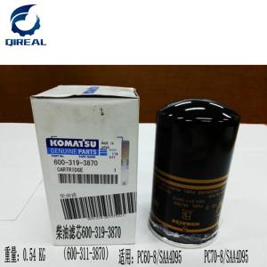 China PC60-8 PC70-8 Excavator SAA4D95LE Diesel Engine Fuel Filter 600-319-3870 on sale