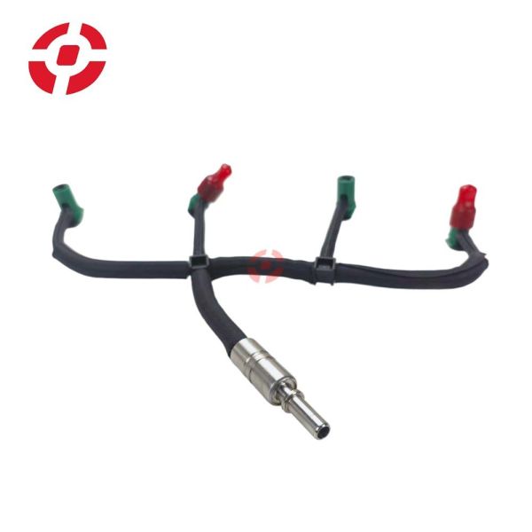 Injector fuel leak off pipe LR032107 Fuel injection pump leak-off spill rail tube pipe for Land Rover