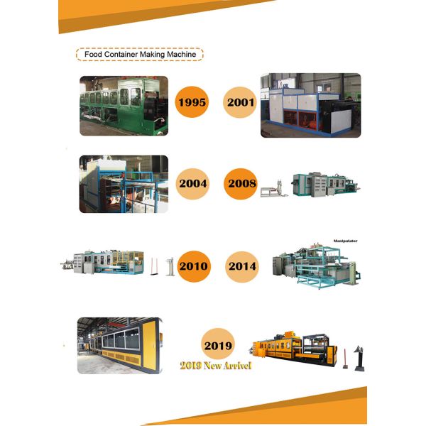 polystyrene food tray thermoforming machine