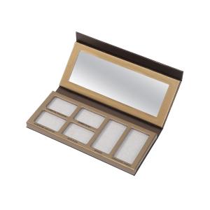 137mm Length Highlight Contour Palette Embossed Empty Makeup Pans