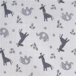 PMF 005 100 Cotton Printed Muslin Fabric Solid Color Baby Blanket Muslin Fabric