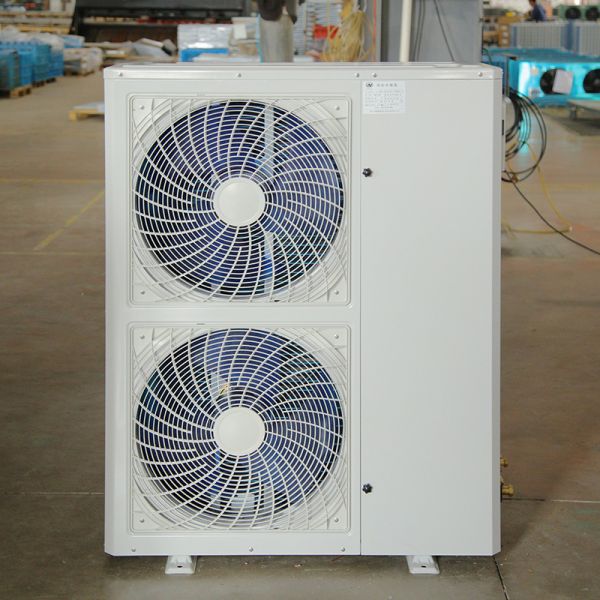 V Type Air Cooling Condenser Unit , Cold Storage Condenser With Nominal Heat Exchange