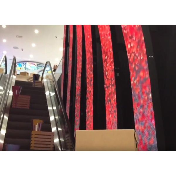 Magnetic Module Indoor Flexible Led Display Irregular Led Screen SMD3528 Type