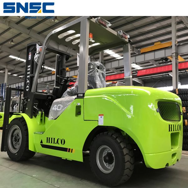 4ton Fork Lifter with 360 Degree Rotator and Auto Electric Hydraulic Transmisson System