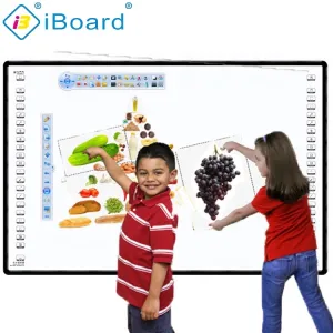 Wholesale Iboard Interactive Whiteboard Fingers or Anything Non-transparent Writing Temperature Storage and Movable Mobile Stand from china suppliers