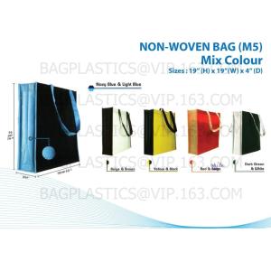 Eco lamination Non Woven Bag , Promotional Custom Laminated PP Non Woven Tote