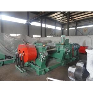 Alloy Chilled Cast Iron Rubber Mixing Mill Machine Double Bearing 22kw