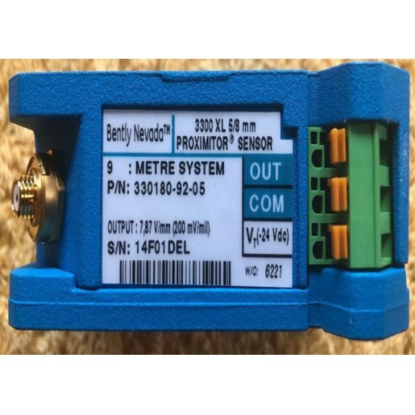 Bently Nevada 3300 XL 8mm Proximitor Sensor 330180-92-00 330180-92-05 9.0 metres