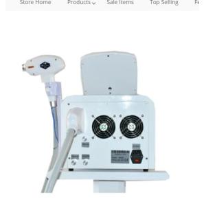 Laser Type Diode Laser Hair Removal Machine with 15*15mm Spot Size