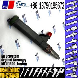 23526589 Common Rail Fuel Injector VTO-G363BD RX52407500042 For DDC MTU 4000