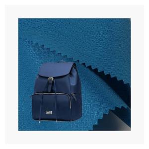 China factory double diamond woven oxford fabric Recycled polyester twill dobby
