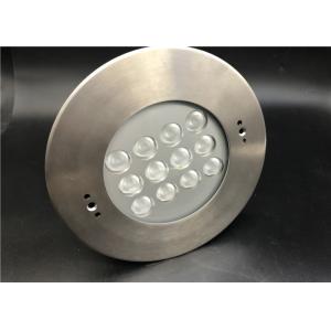 Round 24 Watt 36 Watt 48 Watt IP68 LED Underwater Light Two Years Warranty