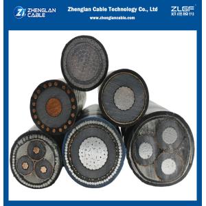 Medium Voltage Power Cables MV18/30kV XLPE Single / Three-Core Copper / Aluminum