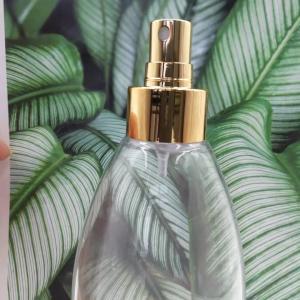 China Bright Gold Metallized Perfume 28/410 Mist Spray Pump on sale